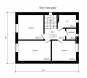 Загородный дом с мансардой и комбинированной отделкой фасада Rg4939z (Зеркальная версия) План4