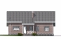 Проект одноэтажного дома с широкой террасой Rg4968z (Зеркальная версия) Фасад1