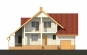 Одноэтажный дом с мансардой, гаражом и большой террасой Rg4970 Фасад1