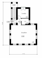 Проект нестандартного двухэтажного гостевого дома Rg4979z (Зеркальная версия) План3