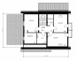 Проект уютного одноэтажного дома с мансардой Rg4981 План3
