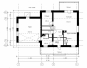 Проект индивидуального одноэтажного жилого дома с мансардой в американском стиле Rg4988z (Зеркальная версия) План2