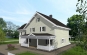 Проект индивидуального одноэтажного жилого дома с мансардой в американском стиле Rg4988z (Зеркальная версия) Вид4