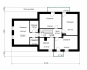 Проект индивидуального жилого дома с мансардой в финском стиле Rg4990z (Зеркальная версия) План4