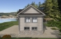 Проект индивидуального одноэтажного жилого дома с мансардой в канадском стиле Rg4992z (Зеркальная версия) Фасад4