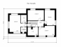 Проект индивидуального двухэтажного жилого дома в стиле минимализм Rg4994z (Зеркальная версия) План3