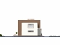 Проект индивидуального двухэтажного жилого дома в стиле минимализм Rg4994 Фасад4