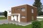 Проект индивидуального двухэтажного жилого дома в стиле минимализм Rg4994 Вид2