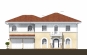 Проект индивидуального двухэтажного жилого дома в средиземноморском стиле Rg4997 Фасад1