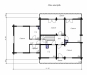 Проект индивидуального одноэтажного жилого дома с мансардой в стиле шале Rg4999z (Зеркальная версия) План4