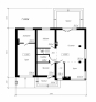 Проект двухэтажного жилого дома с гаражом и террасой Rg5001z (Зеркальная версия) План2