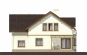 Проект дома с мансардой, эркером и террасой Rg5005z (Зеркальная версия) Фасад3