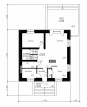 Проект лаконичного одноэтажного дома с мансардой Rg5019 План2