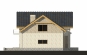 Проект одноэтажного дома с мансардой, террасой и гаражом на две машины Rg5026 Фасад4