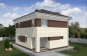 Проект компактного двухэтажного дома с террасой Rg5029 Вид1