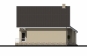 Дом с мансардой, гаражом, террасой и балконом Rg5032z (Зеркальная версия) Фасад4