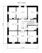 Двухэтажный дом с террасой и чердаком Rg5038z (Зеркальная версия) План3