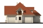 Дом с мансардой, гаражом, эркером, террасой и балконами Rg5044 Фасад4