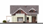 Дом с мансардой и террасой Rg5046 Фасад1