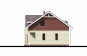 Дом с мансардой и террасой Rg5046z (Зеркальная версия) Фасад4