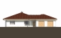 Одноэтажный дом с подвалом, гаражом на 2 машины, террасой Rg5048z (Зеркальная версия) Фасад1