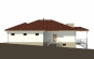 Одноэтажный дом с подвалом, гаражом на 2 машины, террасой Rg5048z (Зеркальная версия) Фасад2
