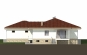 Одноэтажный дом с подвалом, гаражом на 2 машины, террасой Rg5048z (Зеркальная версия) Фасад3