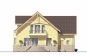 Дом с мансардой, эркером, гаражом, террасой и балконами Rg5054z (Зеркальная версия) Фасад3