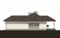 Одноэтажный дом с гаражом и террасой Rg5060 Фасад2