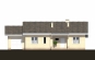Одноэтажный дом с гаражом и террасой Rg5061 Фасад1