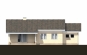 Одноэтажный дом с гаражом и террасой Rg5061 Фасад3