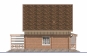 Дом с мансардой и террасой Rg5068 Фасад4