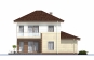 Двухэтажный дом с гаражом, террасой и балконом Rg5071z (Зеркальная версия) Фасад3