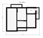 Проект одноэтажного загородного коттеджа с подвалом Rg5082z (Зеркальная версия) План1
