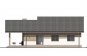 Одноэтажный дом с террасой Rg5085z (Зеркальная версия) Фасад3