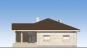 Одноэтажный дом с гаражом и террасой Rg5093 Фасад3