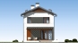 Двухэтажный дом с  террасой и балконом Rg5100 Фасад3