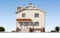 Двухэтажный дом с подвалом и гаражом Rg5101 Фасад1