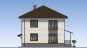 Проект двухэтажного жилого дома с террасами Rg5108 Фасад3