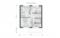 Проект одноэтажного жилого дома с мансардой Rg5110 План4
