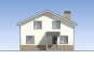 Проект одноэтажного жилого дома с мансардой Rg5116 Фасад1