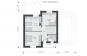 Проект одноэтажного жилого дома с мансардой Rg5118z (Зеркальная версия) План4