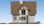 Дом с мансардой и балконами Rg5121z (Зеркальная версия) Фасад2