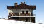 Дом с цоколем и террасой Rg5122 Фасад2
