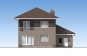 Двухэтажный дом с гаражом, террасой и лоджией Rg5123 Фасад3
