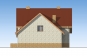 Одноэтажный дом с мансардой, гаражом, террасой и балконом Rg5125 Фасад2