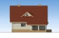 Одноэтажный дом с мансардой, гаражом, террасой и балконом Rg5125z (Зеркальная версия) Фасад4