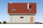 Дом с мансардой и террасой Rg5127z (Зеркальная версия) Фасад4