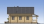 Проект деревянного дома с террасами и гаражом Rg5131 Фасад4