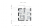Проект двухэтажного жилого дома с террасой и балконом Rg5132z (Зеркальная версия) План3